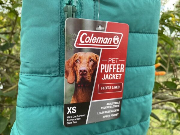 Chaqueta para Perros Coleman -Talla XS - Imagen 3